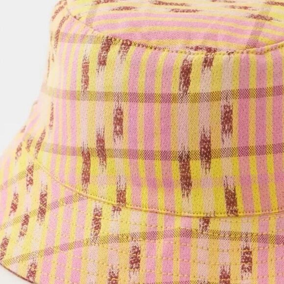 NWT AERIE Jacquard reversible Bucket Hat - Picture 3 of 4
